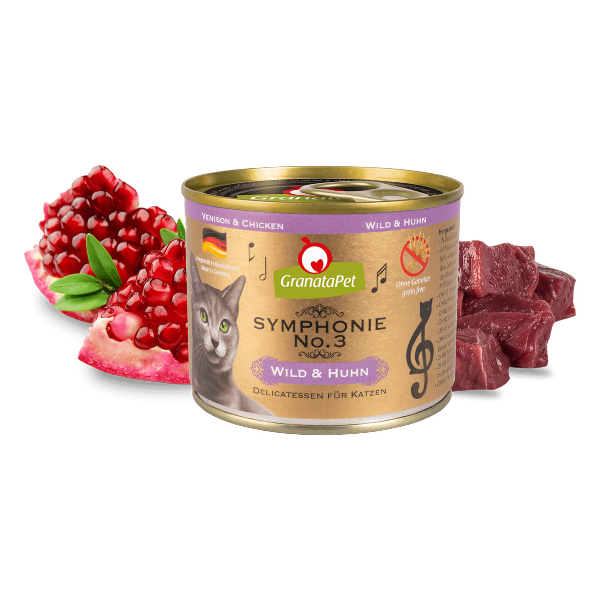 GranataPet Symphonie No. 3 Wild & Huhn 6x200g kaufen