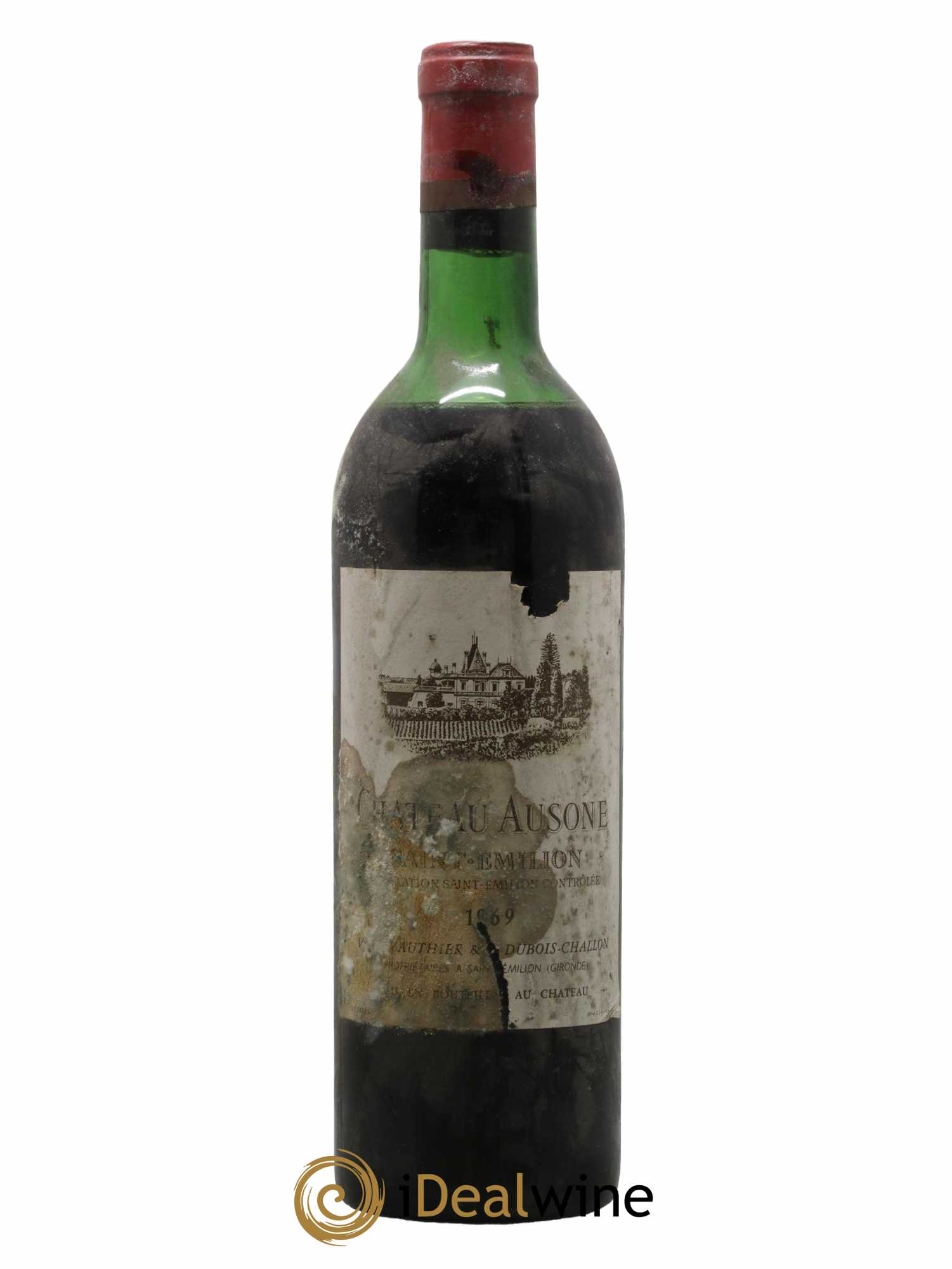 Château Ausone 1er Grand Cru Classé A  1969 - Lot de 1 Bouteille