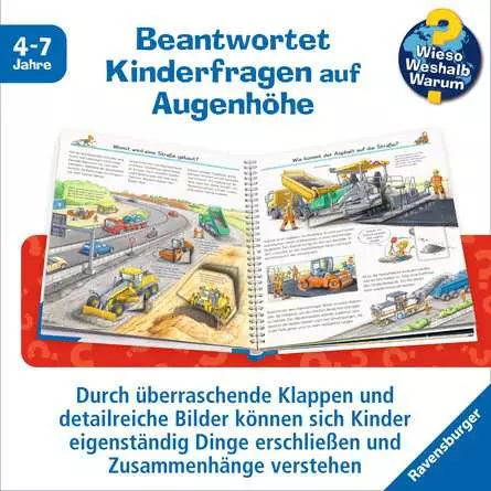 Ravensburger Wieso? Weshalb? Warum?, Band 7: Fahrzeuge auf der Baustelle