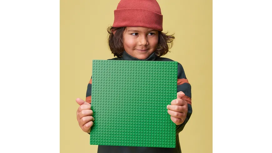 LEGO Classic 11023 Grüne Bauplatte, Grundplatte für LEGO Sets, 32x32