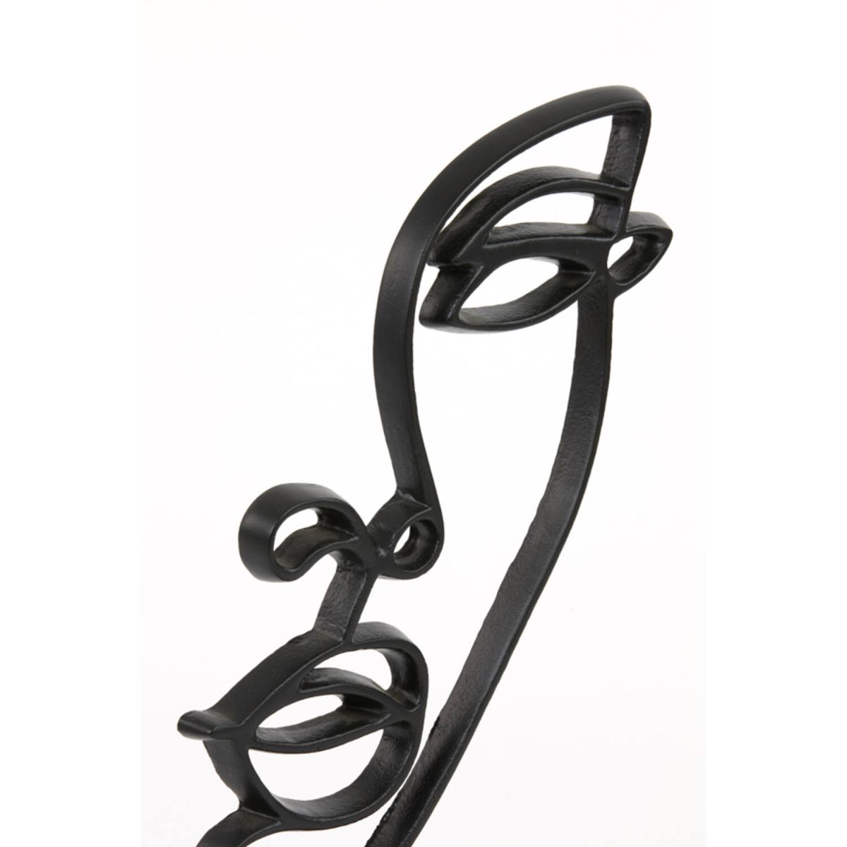 Trendhopper Figur Face Schwarz 40 cm