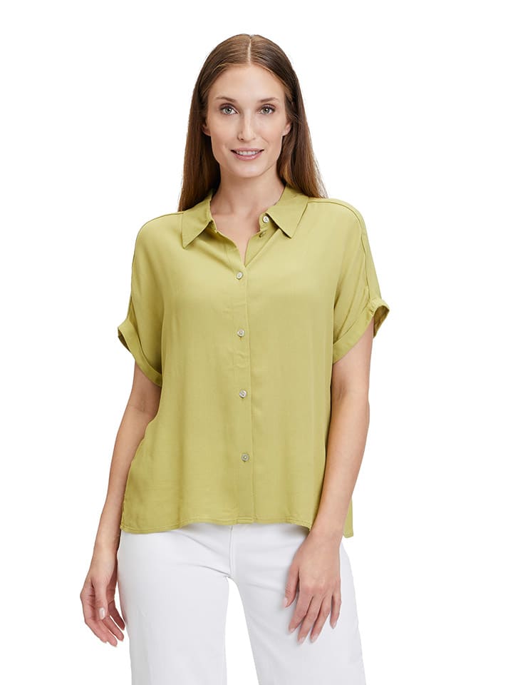 CARTOON Bluse in Moosgrün günstig kaufen