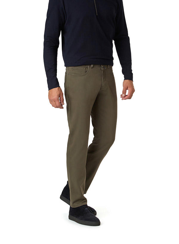 Pierre Cardin, Hose Lyon, Baumwolle, oliv