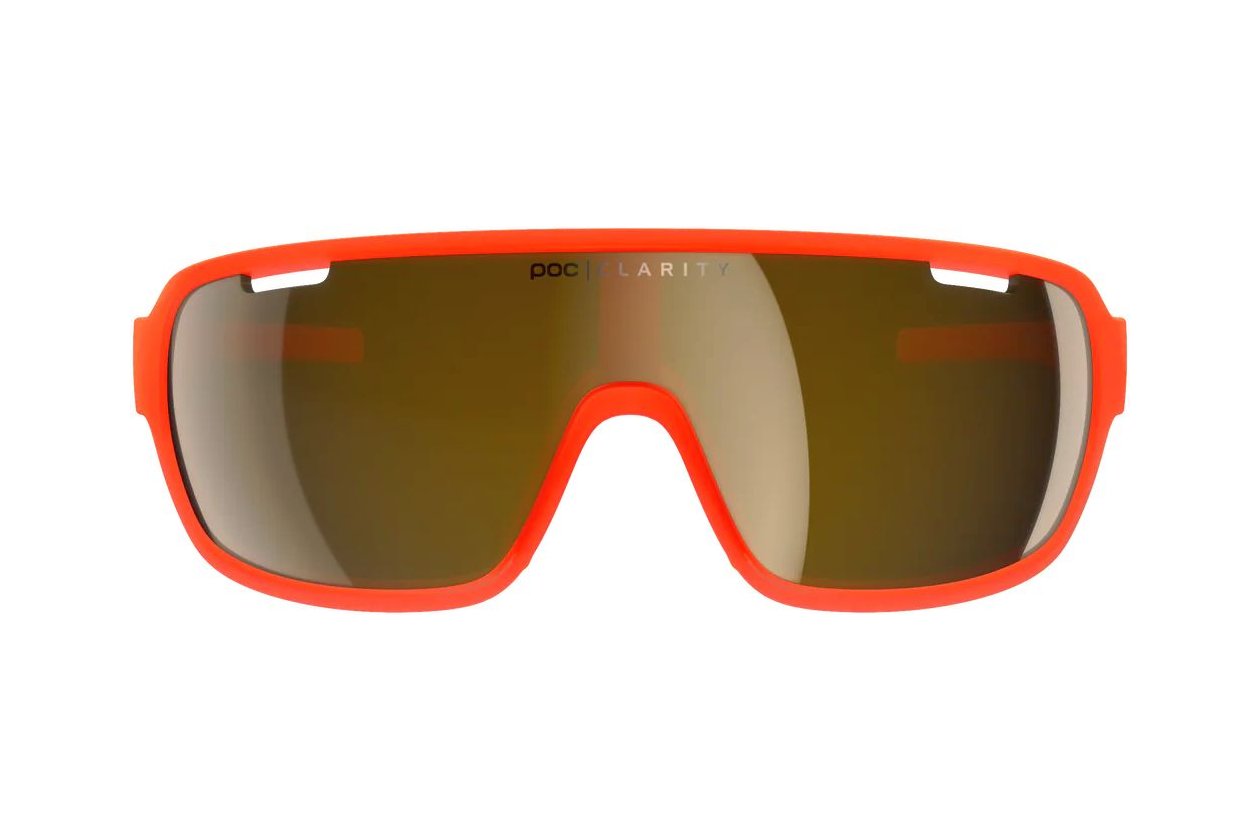 POC DO Blade - Fluorescent Orange Translucent/Violet/Gold Mirror