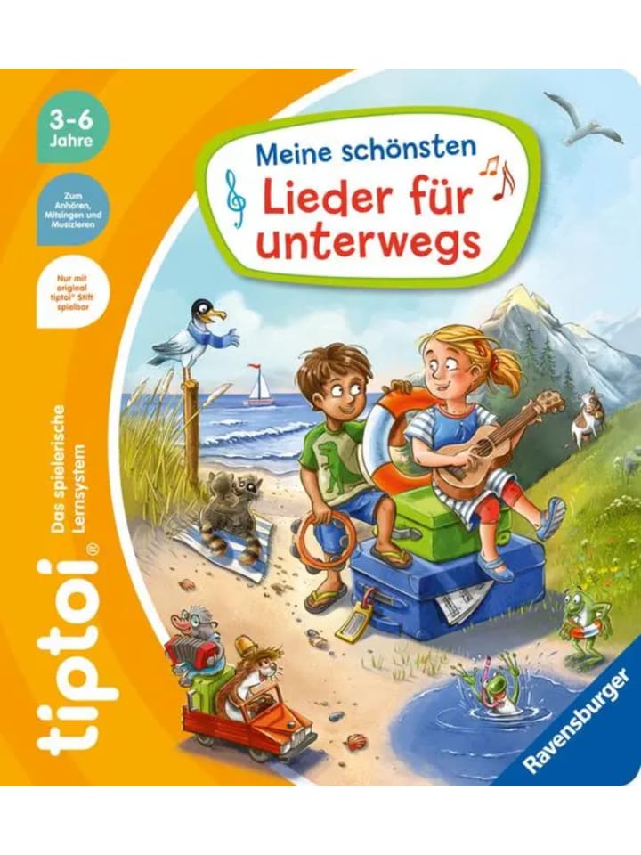 Ravensburger tiptoi® Meine schönsten Lieder für unterwegs günstig kaufen onesize