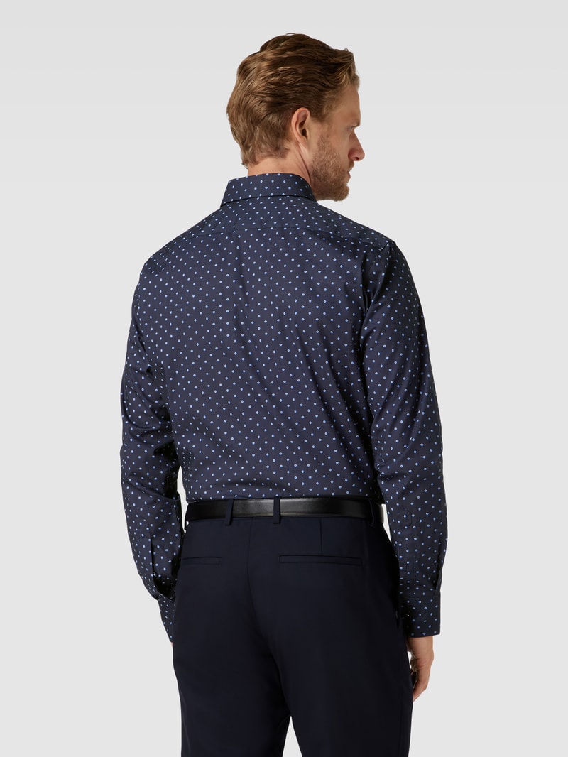 Regular-Fit Business-Hemd mit Kentkragen Modell 'Joe' in bleu