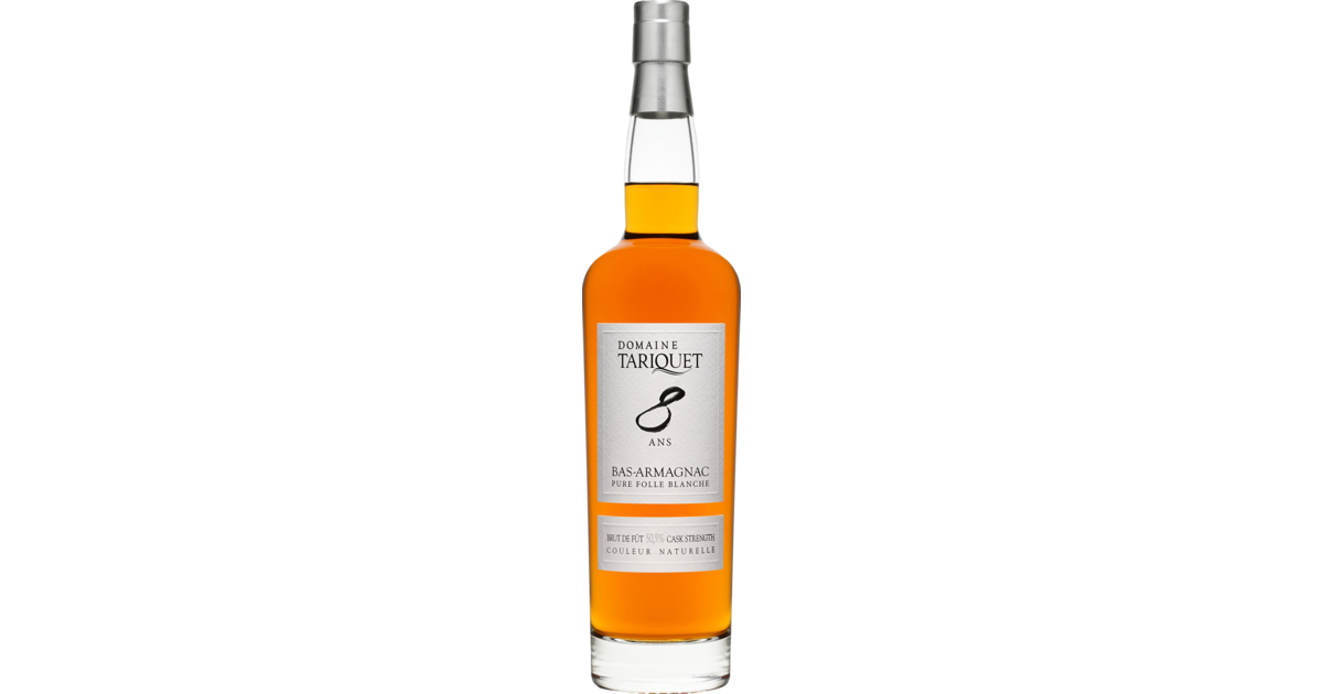 Armagnac Domaine Tariquet Pure Folle Blanche 8 Ans