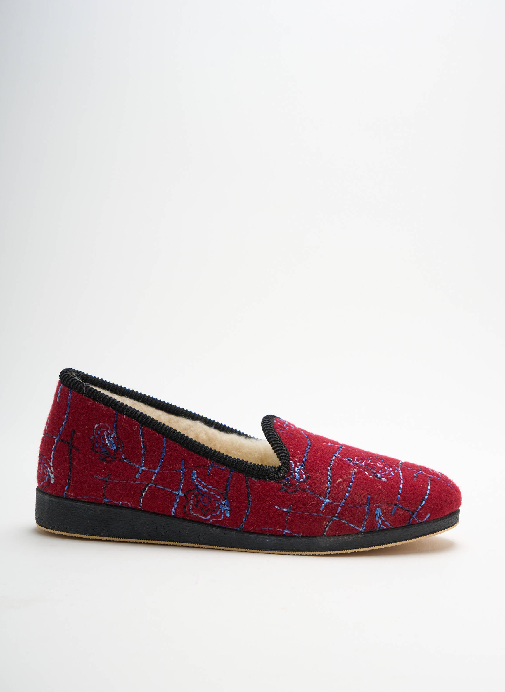 Semelflex Chaussons Femme couleur rouge