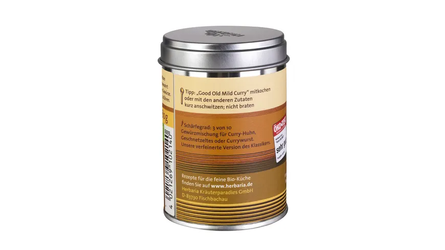 Herbaria Good Old Mild Curry bio M-Dose 80 g