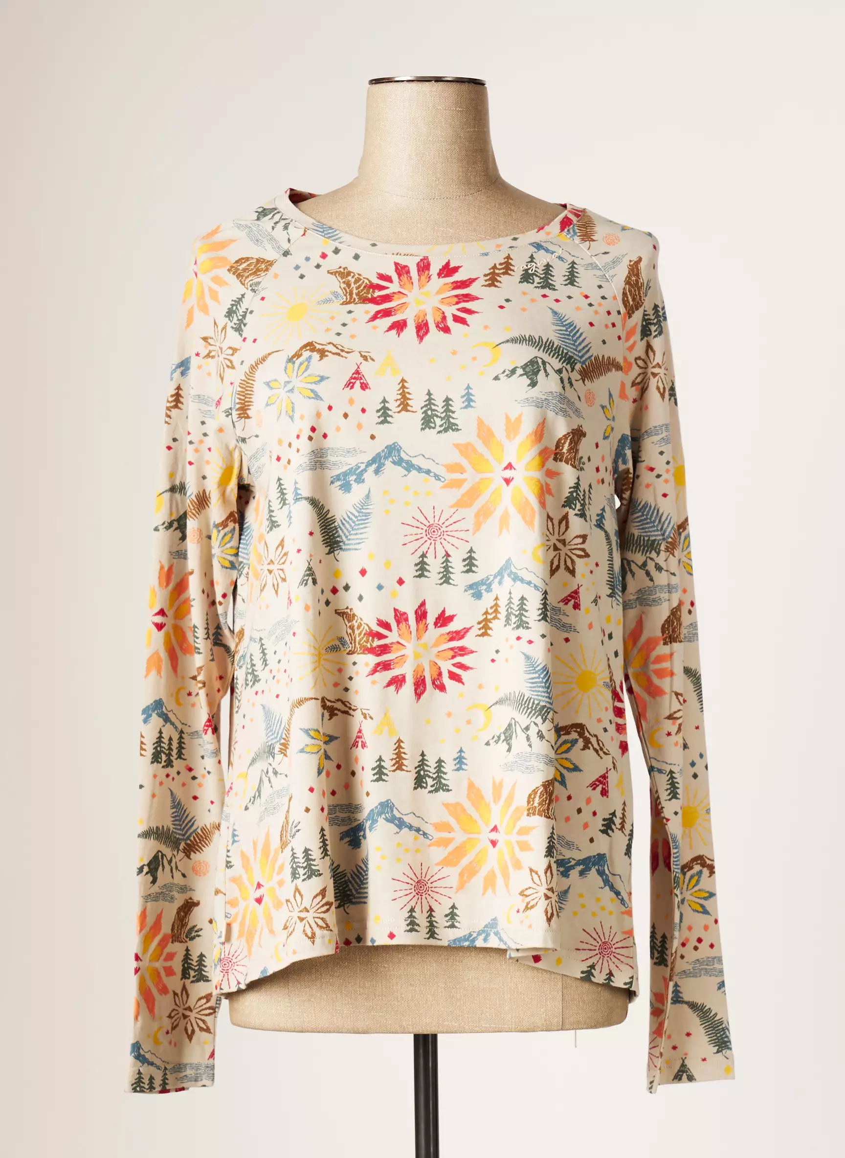 Ragwear Tshirts Femme couleur beige