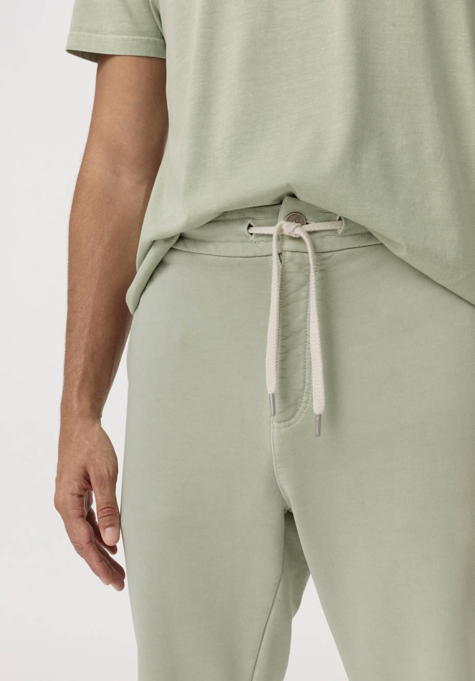 Joggpants mineralgefärbt aus reiner Bio-Baumwolle