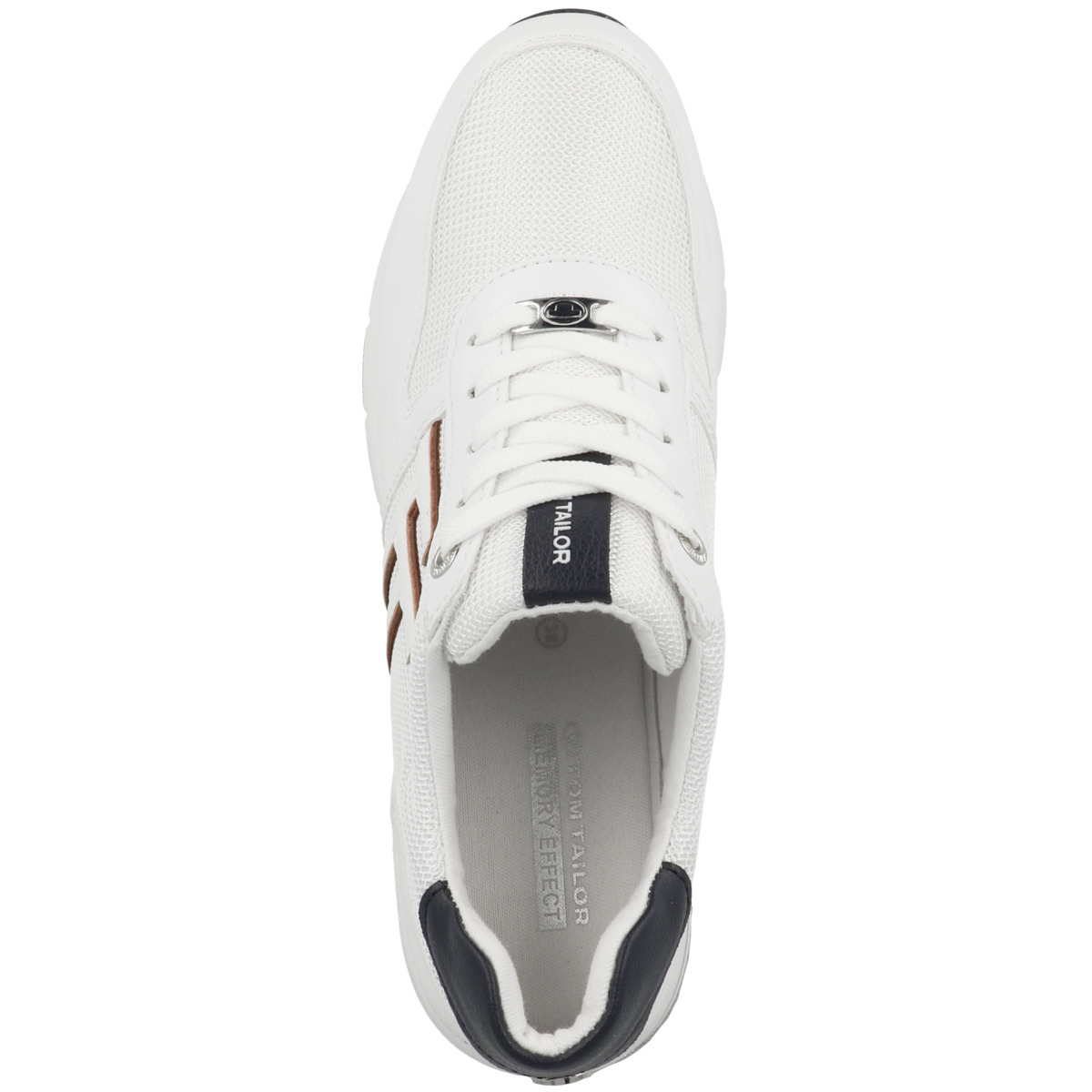 Tom Tailor 5390380006 Sneaker Low weiss