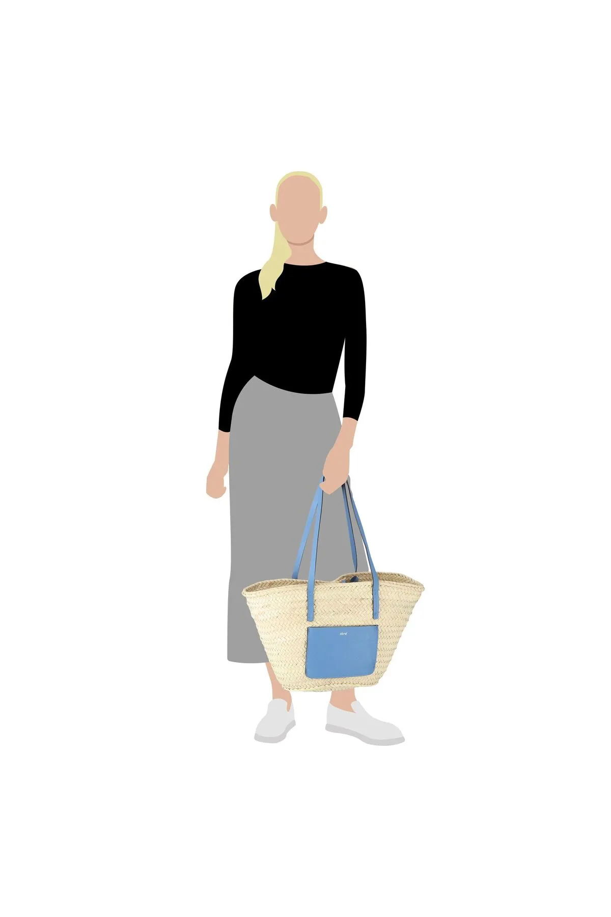 Abro  Dalia Shopper Tasche Leder 27 cm