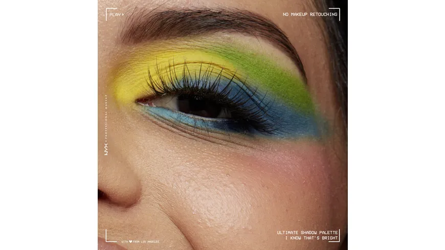 NYX PROFESSIONAL MAKEUP Lidschattenpalette I Know That’s Bright