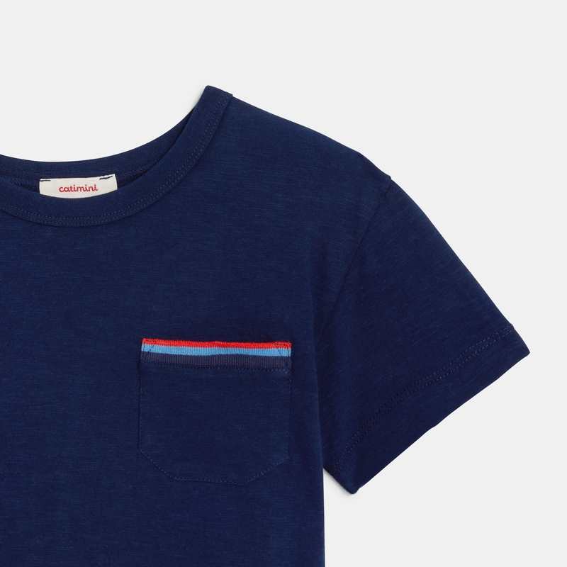 T-shirt garçon bleu Catimini