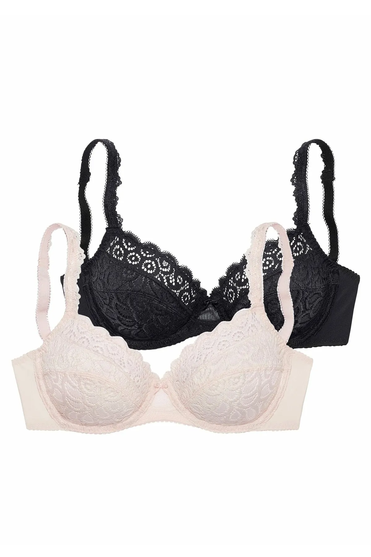 PETITE FLEUR  BH - Weiß - Unifarben