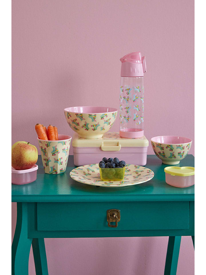 Rice Lunchbox in Gelb/ Lila - (B)21 x (H)7,5 x (T)14 cm günstig kaufen onesize