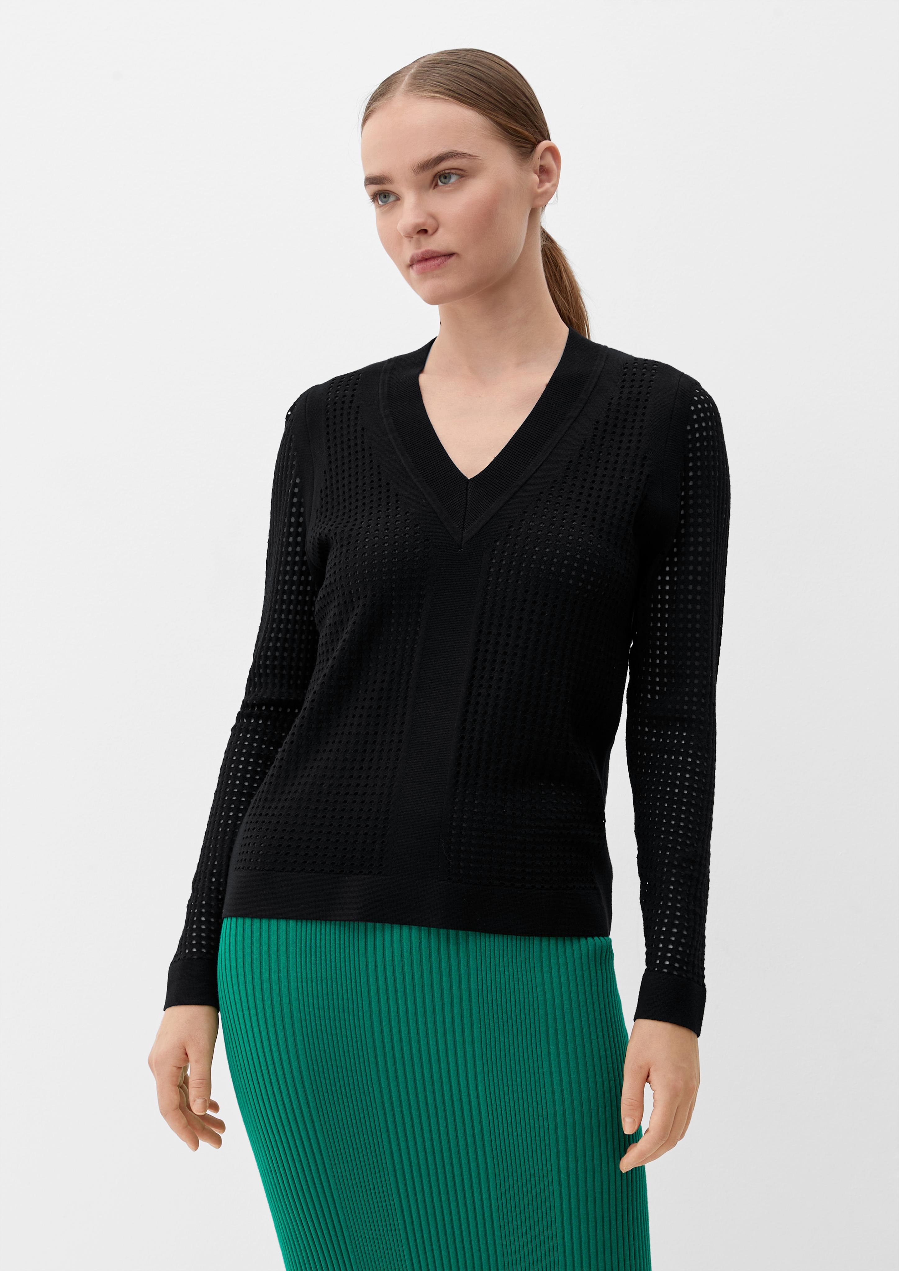 Pullover mit Lochmuster  2127071-9999
