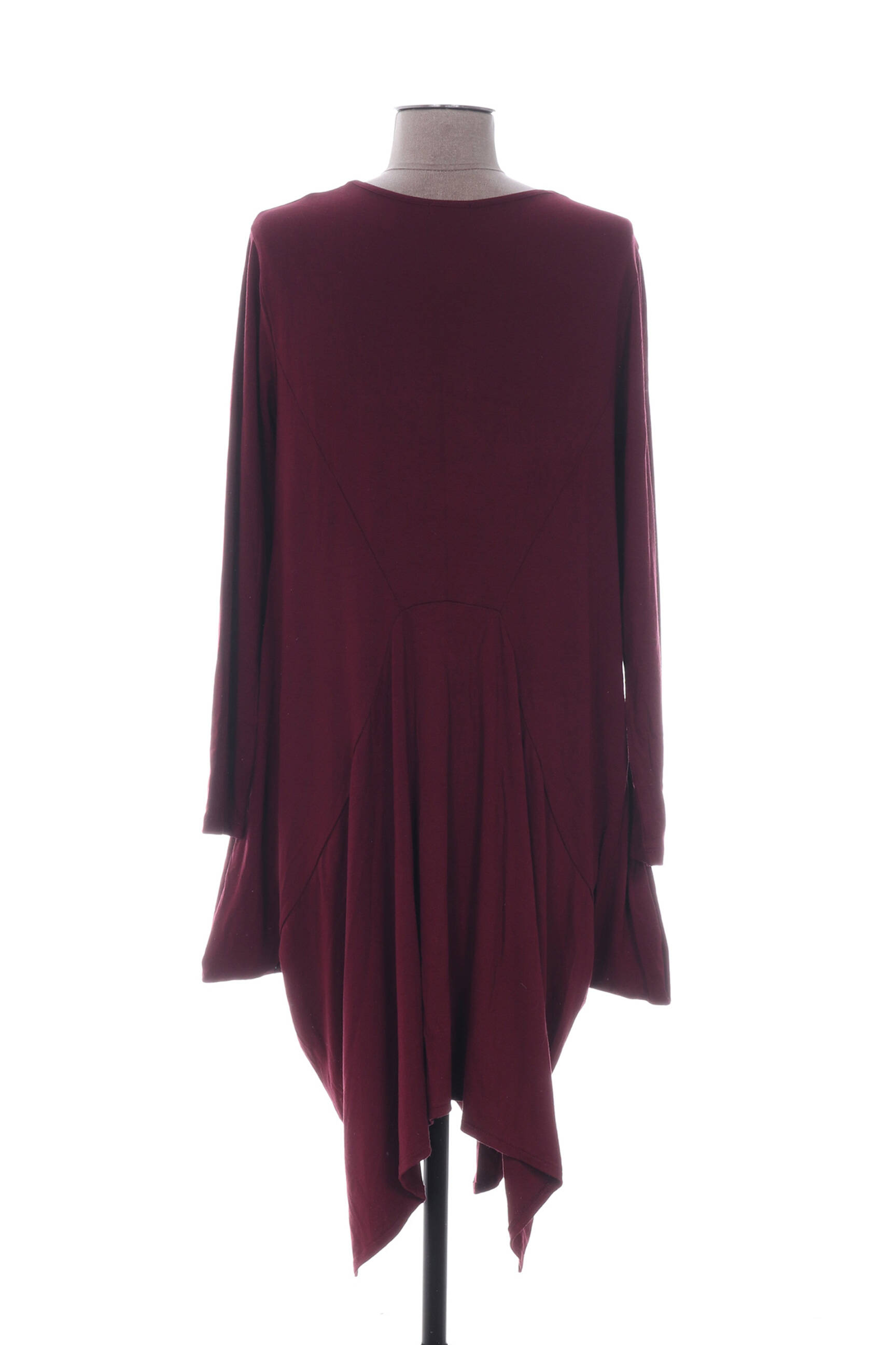 G Oze Tuniquemanchelongue Femme couleur rouge