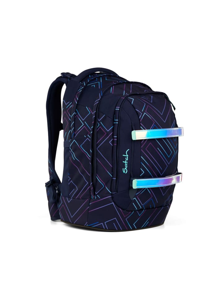 Satch Satch pack Schulrucksack Purple Laser dunkelblau günstig kaufen onesize