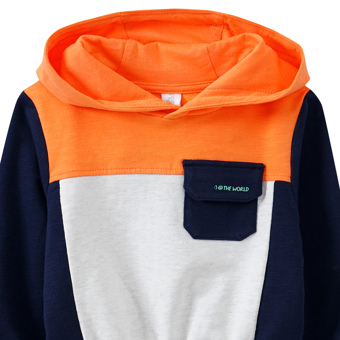 Baby Hoodie mit Brusttasche