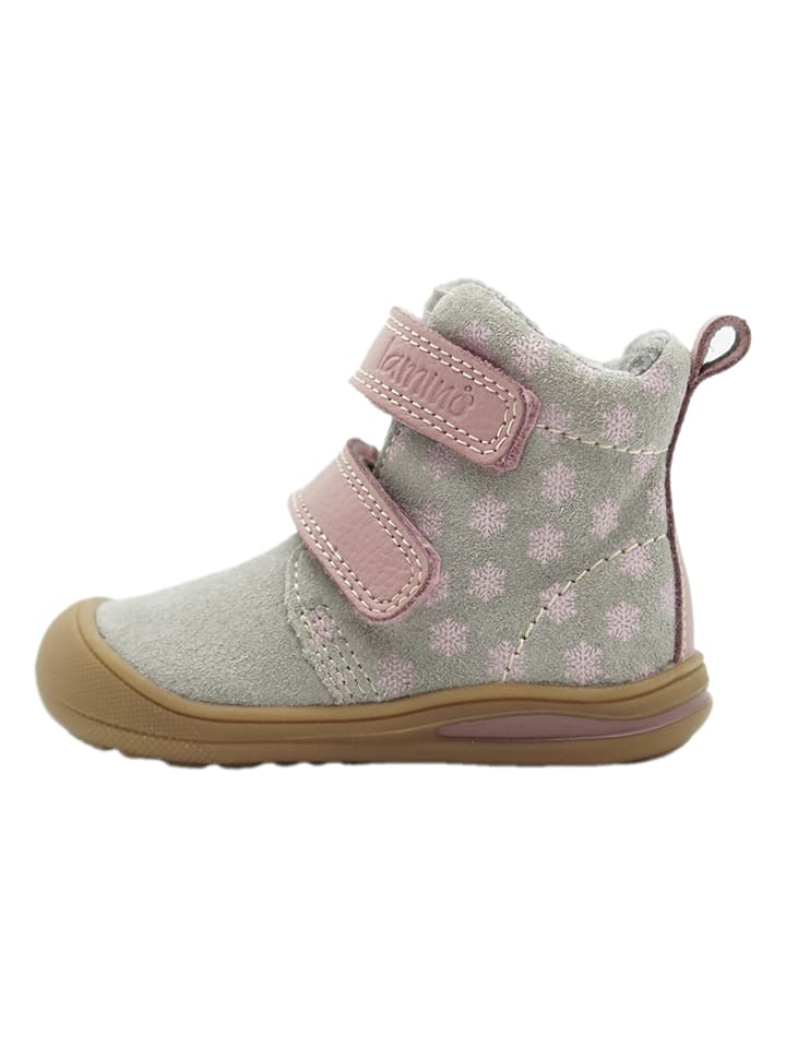 lamino Leder-Boots in Grau günstig kaufen