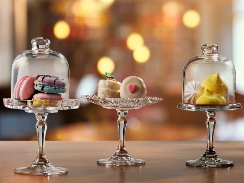CreaTable MINI PATISSERIE Tortenplatten Set 4-tlg.