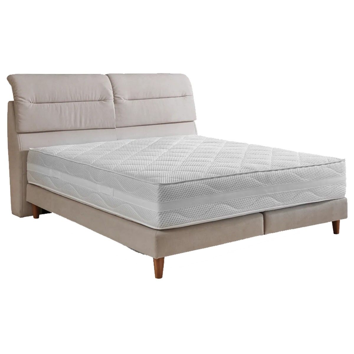 Oschmann Boxspringbett 20503 Natur 180 x 200 cm