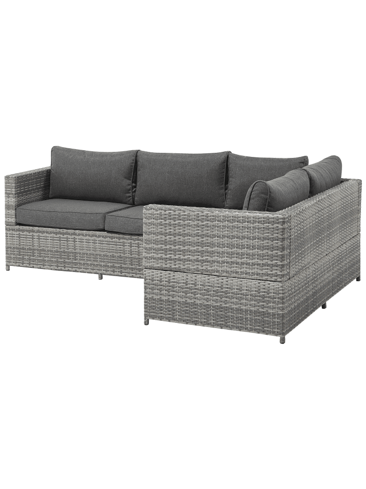 Beliani 2-tlg Lounge Set AVOLA in Grau günstig kaufen onesize