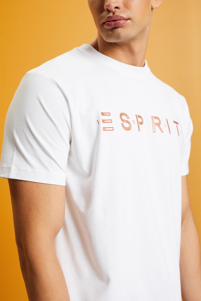 Logo-T-Shirt aus Baumwolljersey