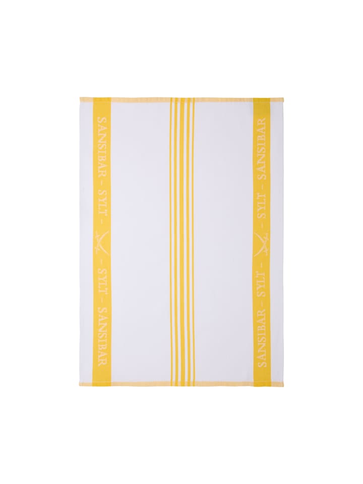 Sansibar 3-teiliges Set: Geschirrtuch Set in Gelb günstig kaufen 50x70 cm