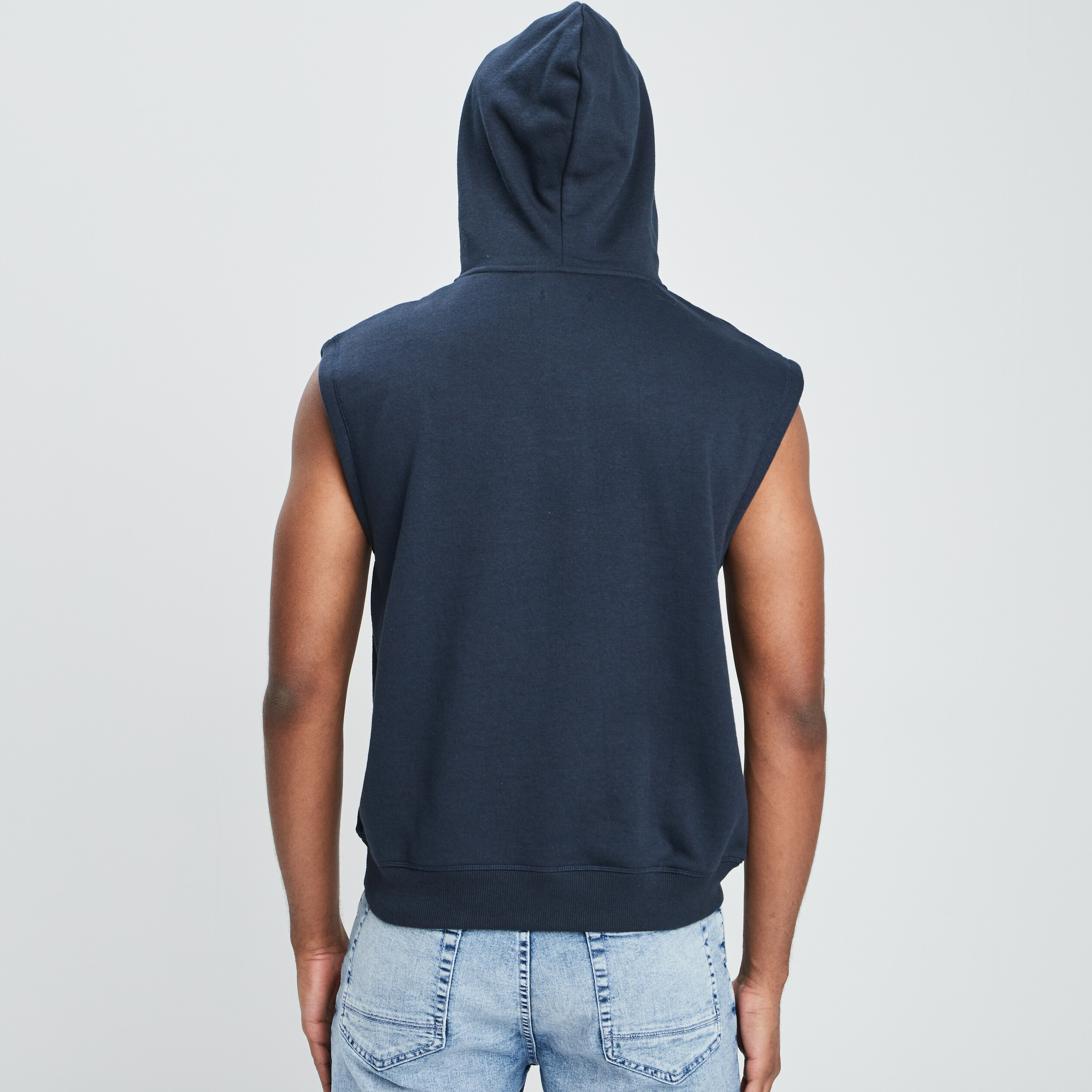 Sweat à capuche hoodie Creeks bleu marine homme | La Halle