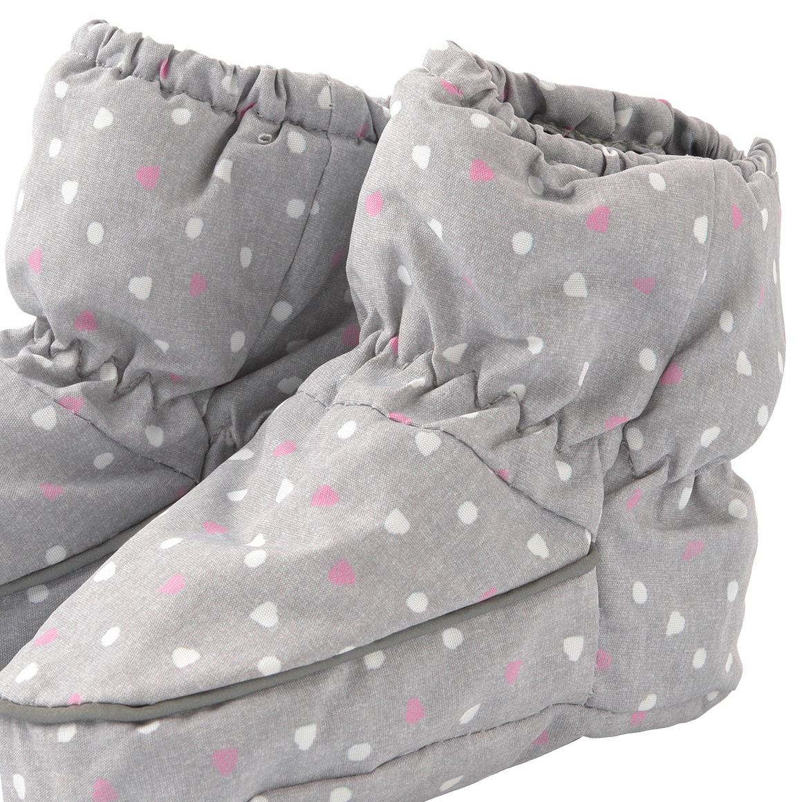 Baby Softschuhe mit Herz-Allover