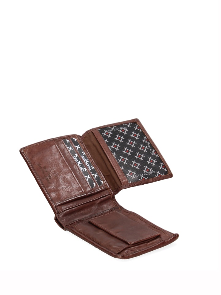 Sergio Valentini Geldbörse in DARK BROWN günstig kaufen onesize