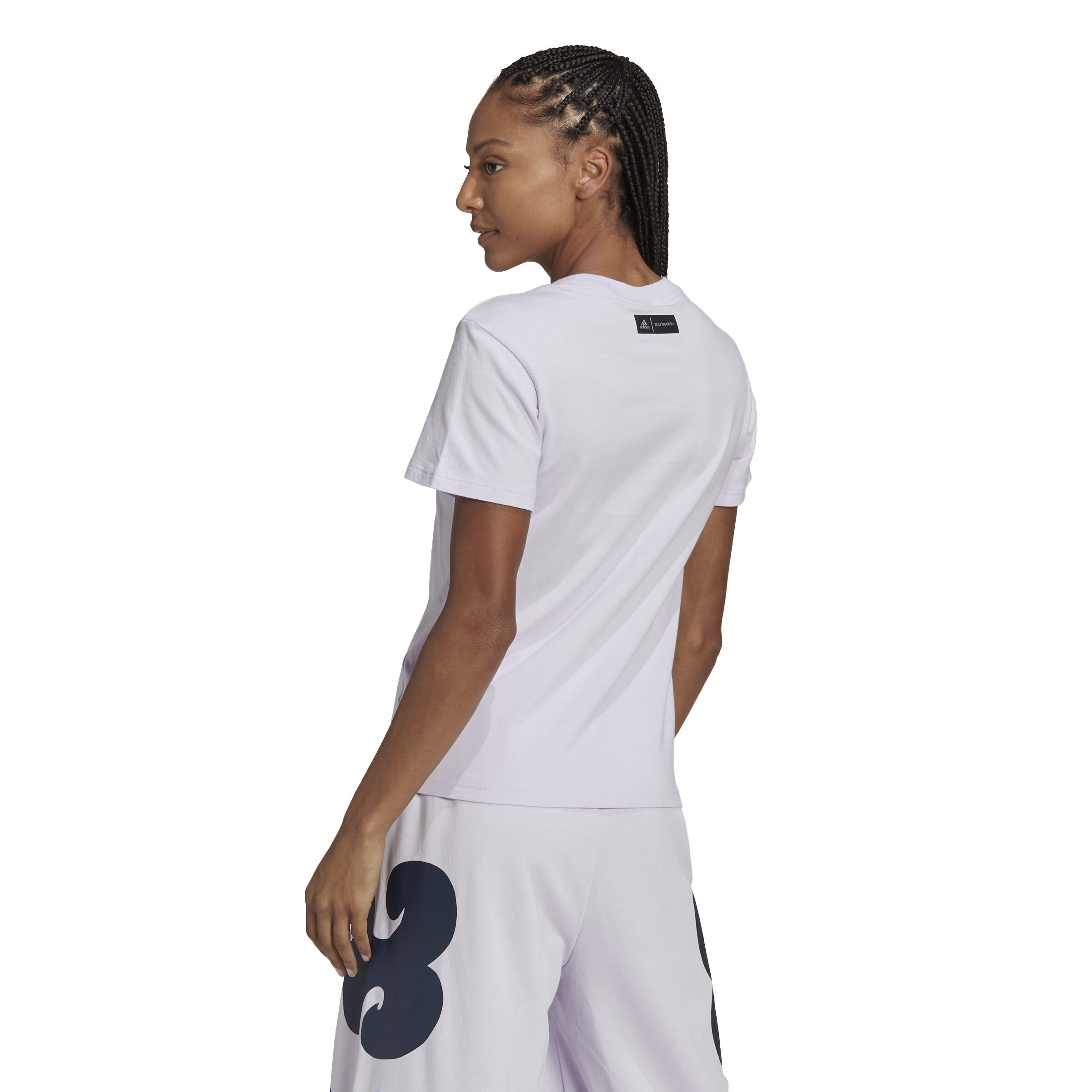 Marimekko Graphic T-Shirt Damen - Flieder, Lila