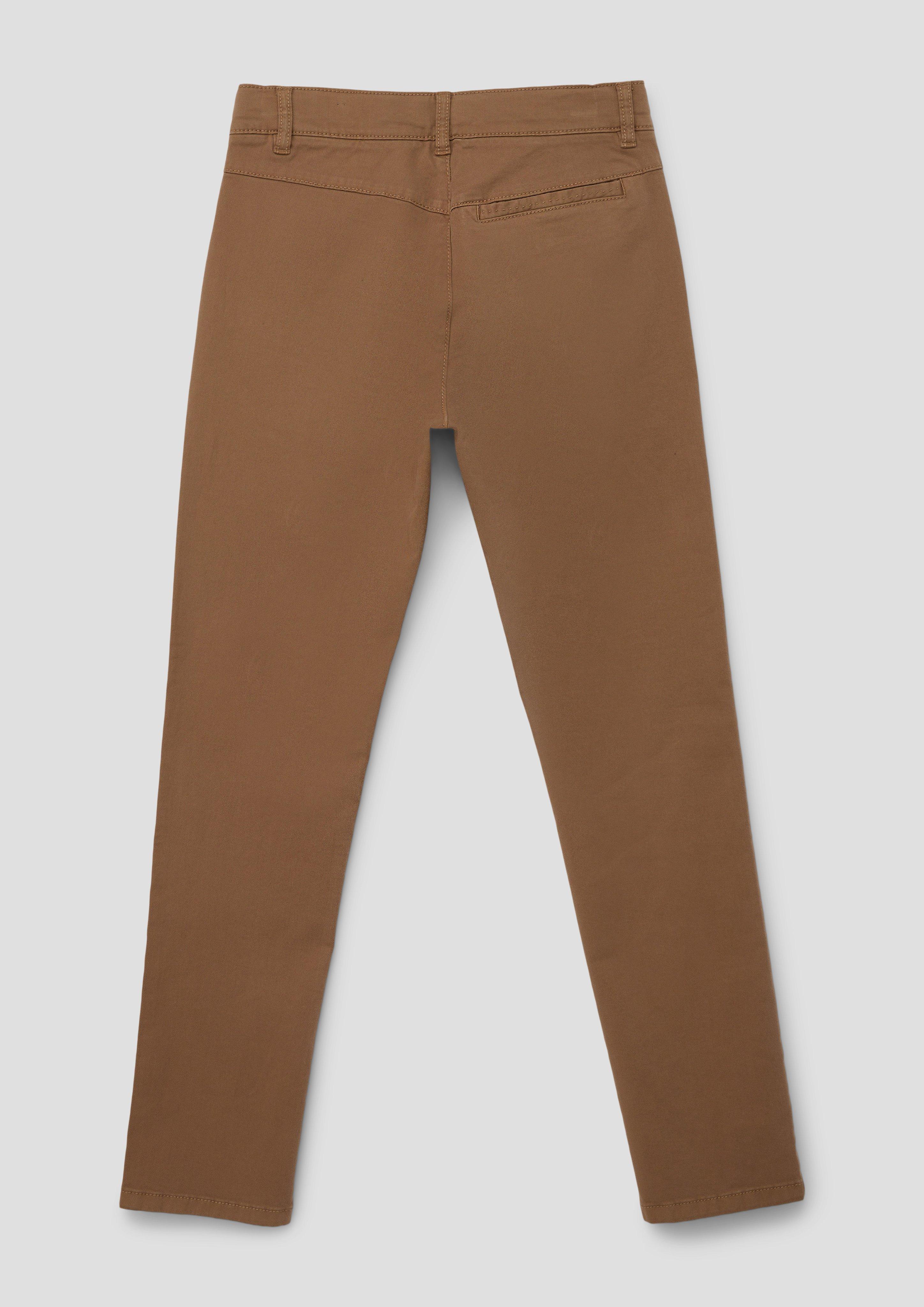 Slim: Twillhose mit Garment Dye  2138321-8480