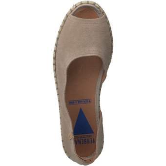 Verbenas Cruz Espadrilles in grau