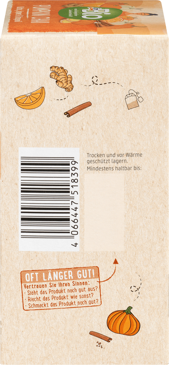 Kräutertee Pumpkin Chai (20 x 1,9g), 38 g