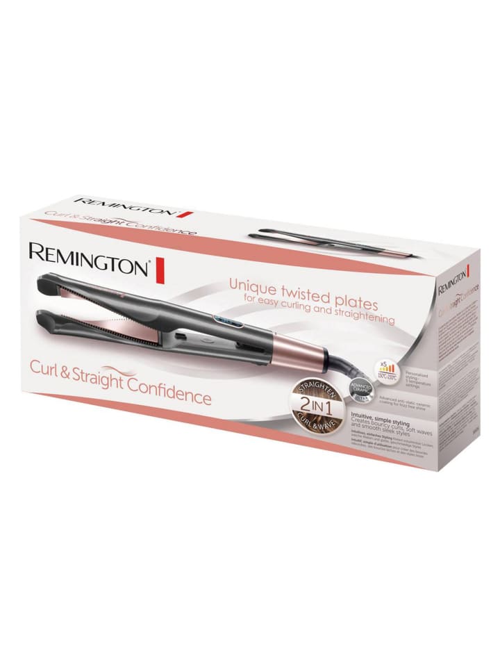 Remington Glätteisen Curl & Straight Confidence S6606 in schwarz günstig kaufen onesize