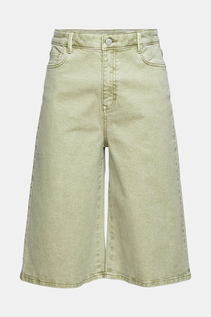 Bermudas aus Stretch-Denim