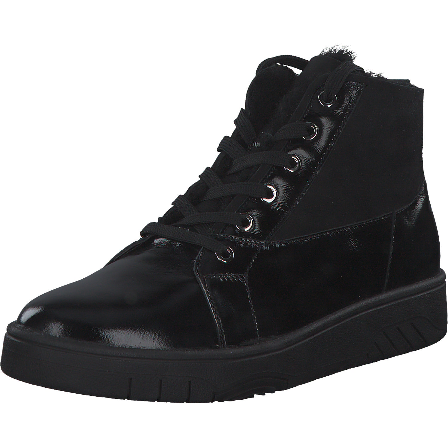 Waldläufer Yuna 754801, Winterstiefel, Damen, schwarz