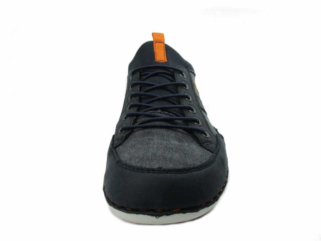 RIEKER Sneaker blau Slipper