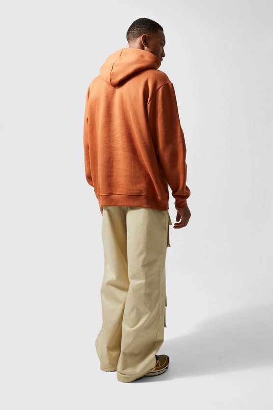 Active Oversize Hoodie mit Trekking Dept Etikett
