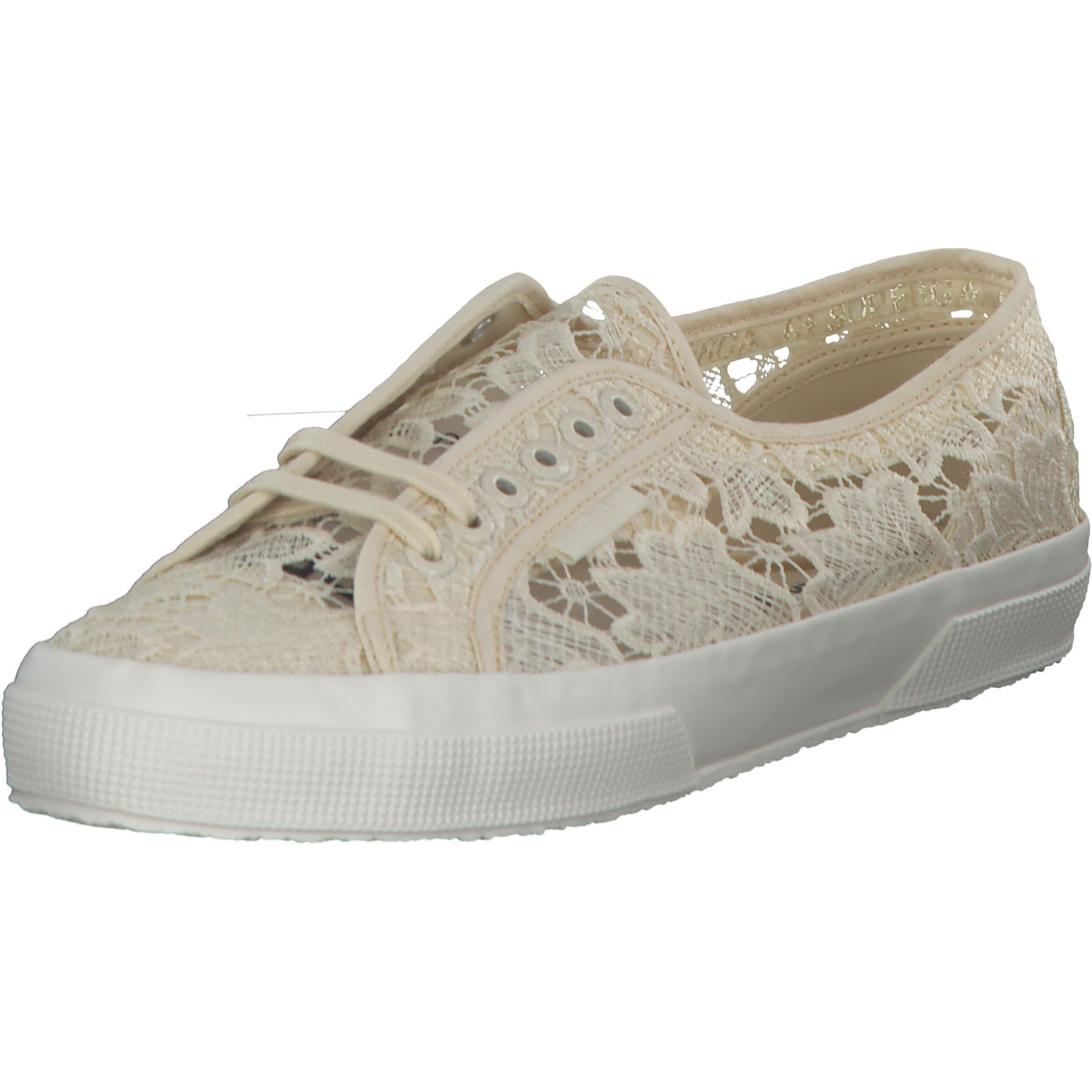 Superga 2750 Macrame S81219W, Sneakers Low, Damen, beige eggshell