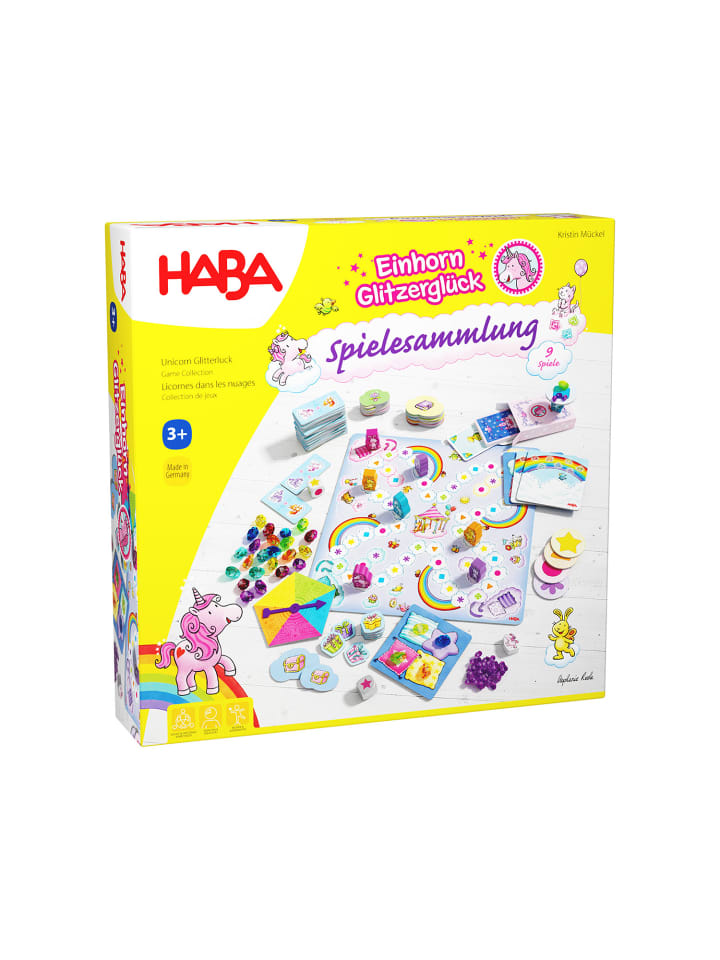 Haba Spielesammlung Einhorn Glitzerglück in mehrfarbig günstig kaufen onesize