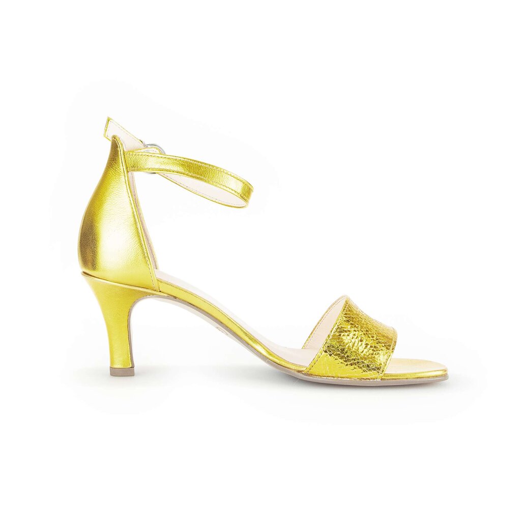 Gabor fashion Riemchensandale gelb