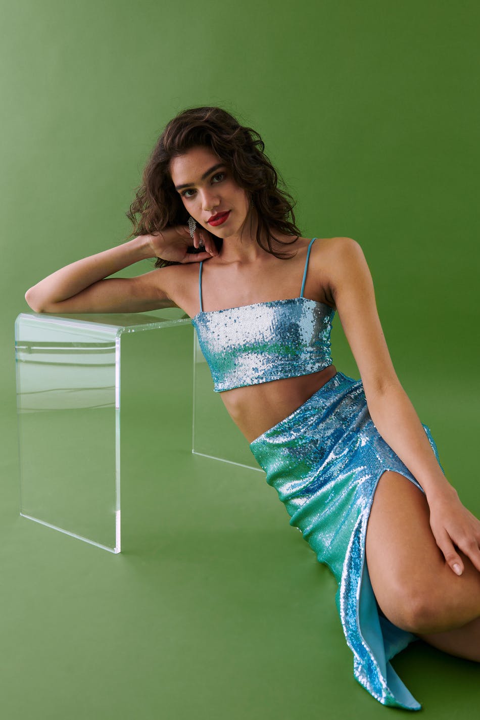 Gloria sequins top