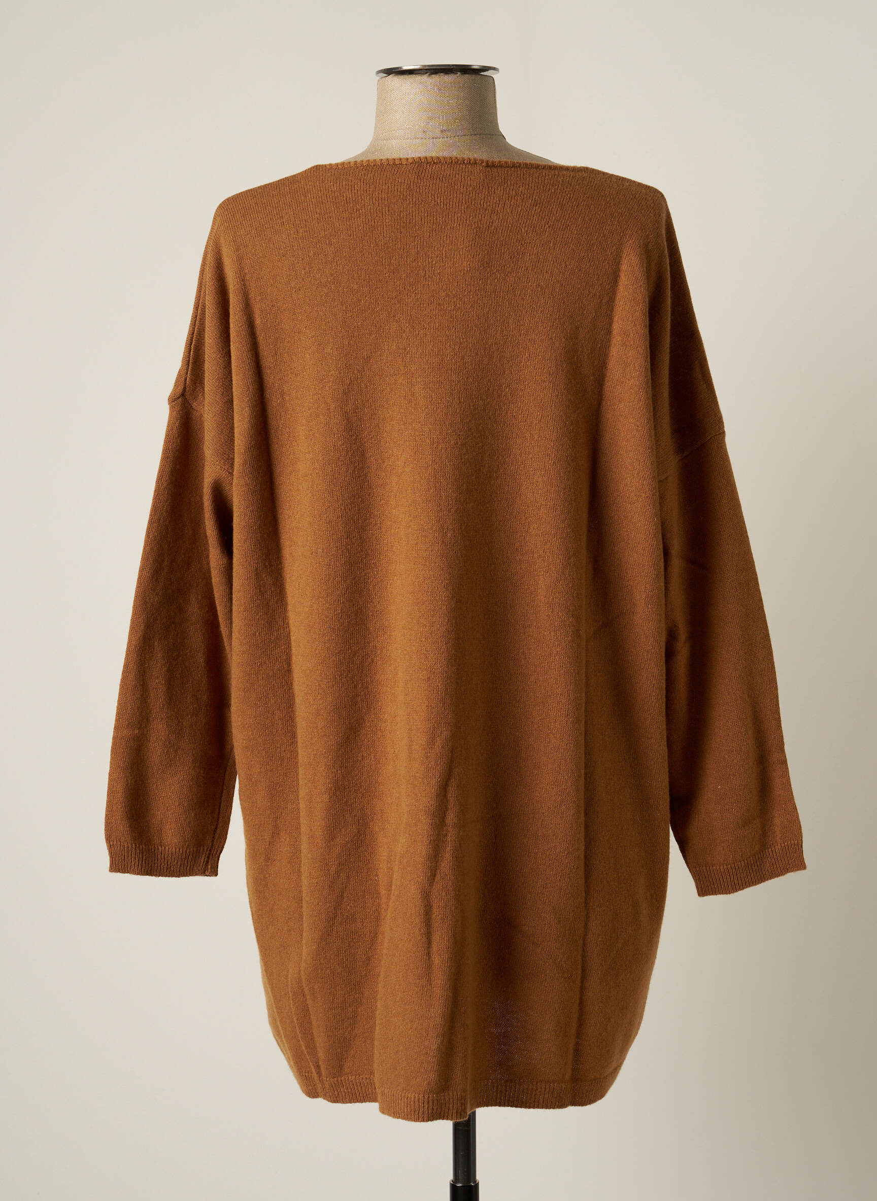 Edas Robes Pulls Femme couleur marron