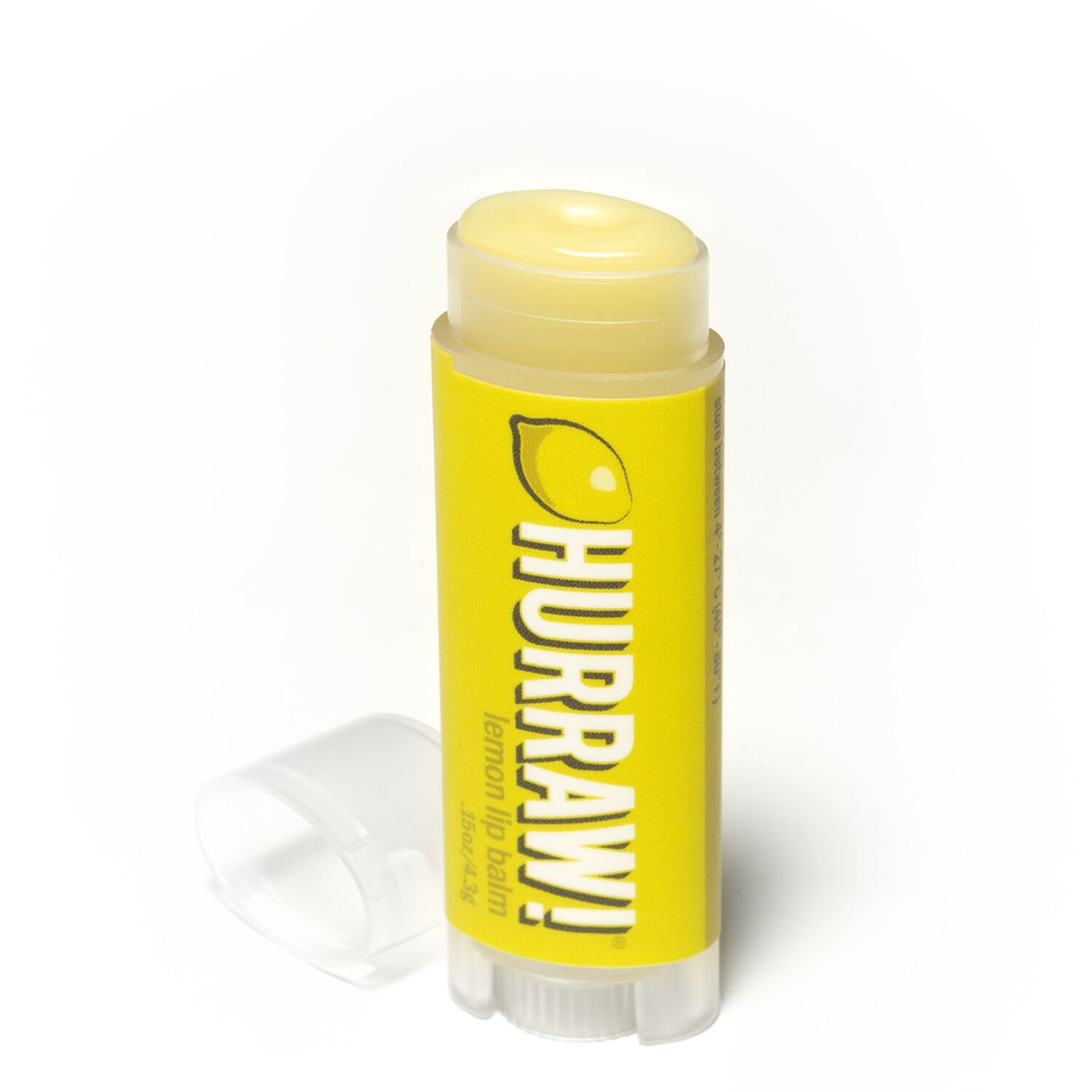 Hurraw Baume à Lèvres Citron 4,8 g
