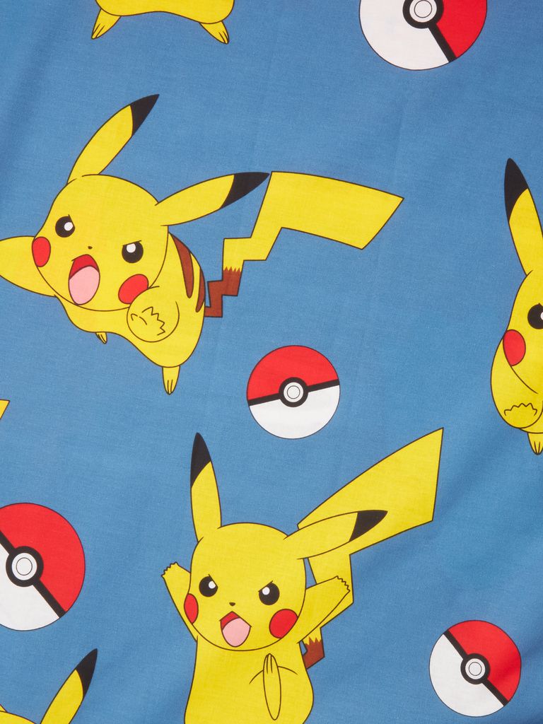POKEMON sengetøy 140x200 blått
